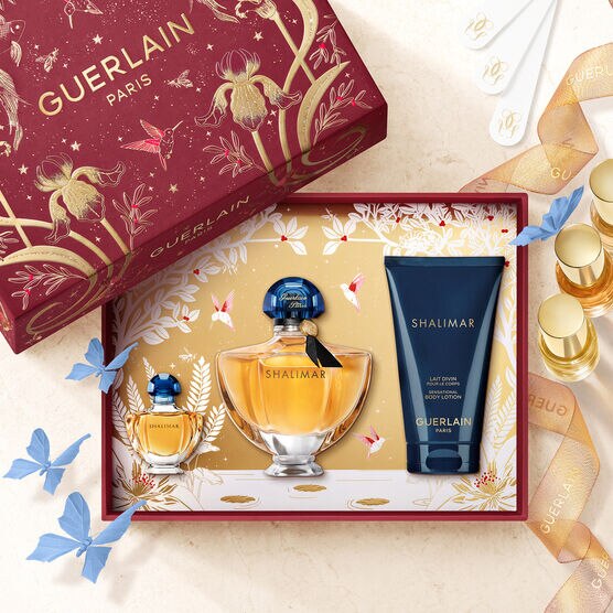 KIT COFFRET GUERLAIN SHALIMAR FEMININO EAU DE PARFUM